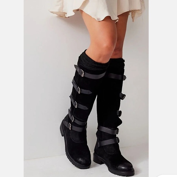 Free People Tristie Buckle Boot - Picture 2 of 14